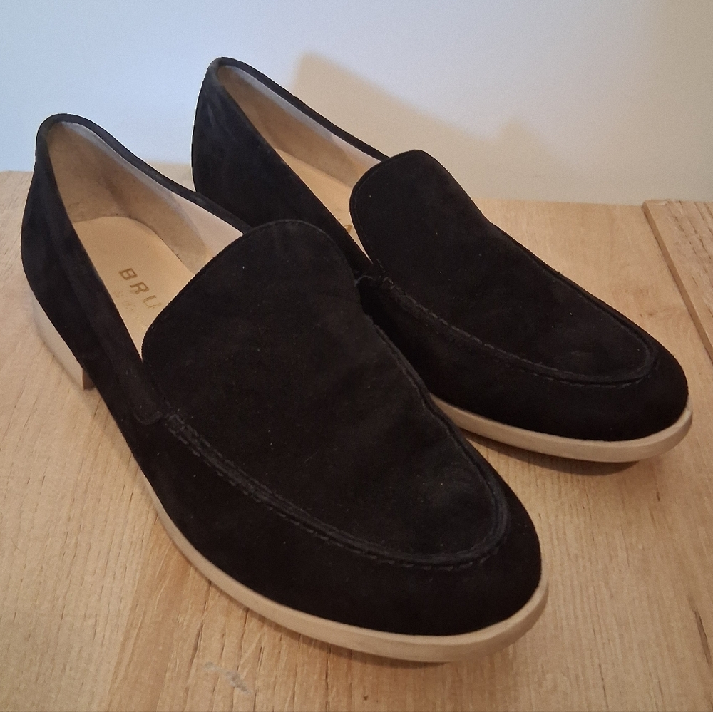 Brunate Suede Black loafers Size 38.5
